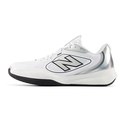 Men's FuelCell 796v5 D Width Tennis Shoes White and Black