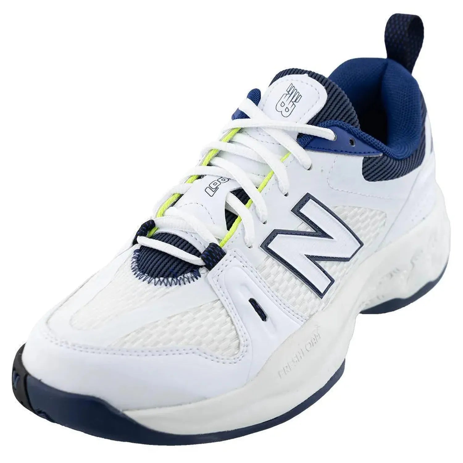 Men's Fresh Foam X 1007 2E Width Tennis Shoes White-Footwear-New Balance-MC1007W_b740087f-ae19-472b-838f-fbca2abed124-3-[Sku]-Tennis Express