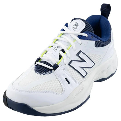 Men's Fresh Foam X 1007 2E Width Tennis Shoes White-Footwear-New Balance-MC1007W_b740087f-ae19-472b-838f-fbca2abed124-3-[Sku]-Tennis Express