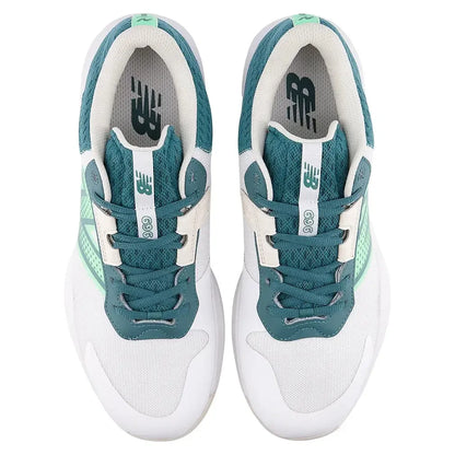 Men's 696v6 D Width Tennis Shoes White and Green