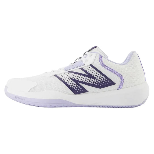 Men's 696v6 2E Width Tennis Shoes White and Grey