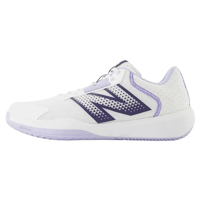 Men's 696v6 D Width Tennis Shoes White and Dusk Shower