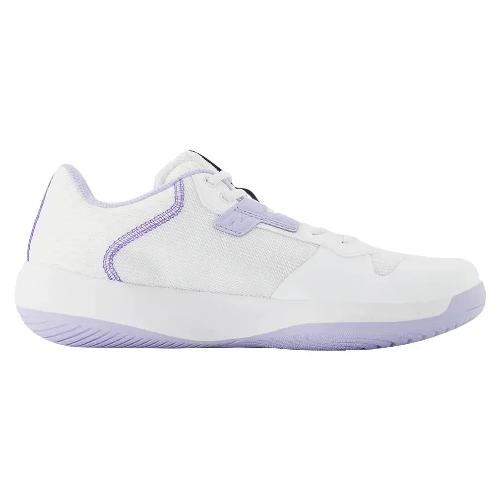Men's 696v6 D Width Tennis Shoes White and Dusk Shower