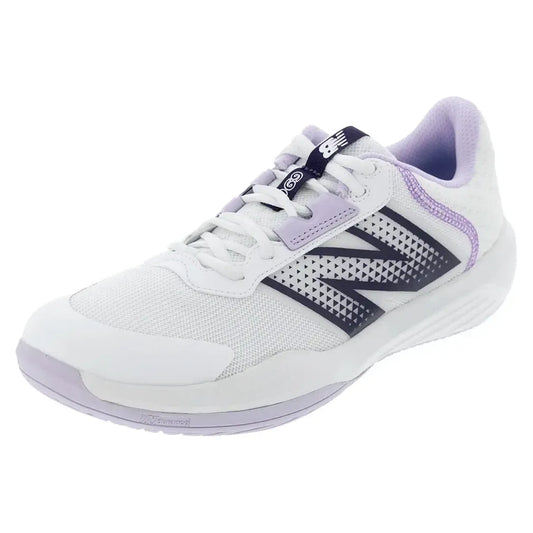 Men's 696v6 D Width Tennis Shoes White and Grey-Footwear-New Balance-MCH696O6D-F25copy-Tennis Express