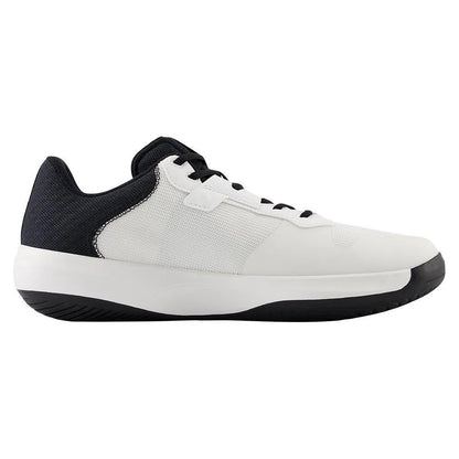Men's 696v6 4E Width Tennis Shoes White and Black