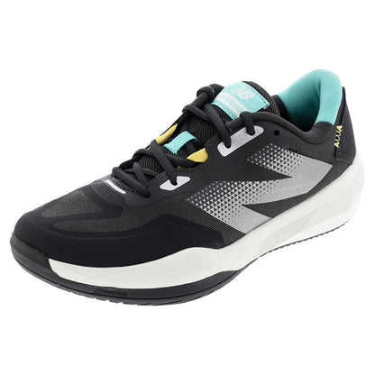 Men's FuelCell 796v4 D Width Tennis Shoes Black Cement and Cyber Jade-Footwear-New Balance-MCH796B4D-S25-1-[Sku]-Tennis Express