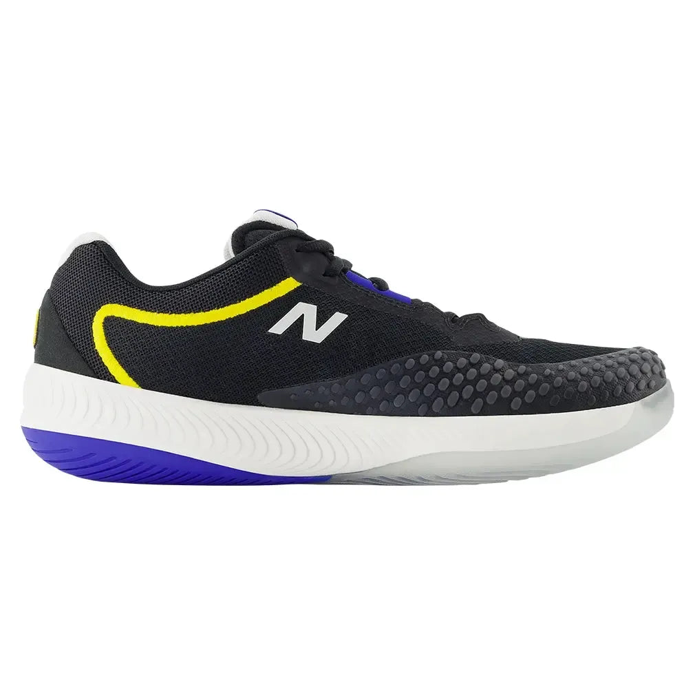 Men's FuelCell 996v6 D Width Tennis Shoes Black and Blue Gemstone