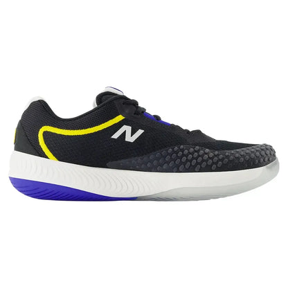Men's FuelCell 996v6 D Width Tennis Shoes Black and Blue Gemstone