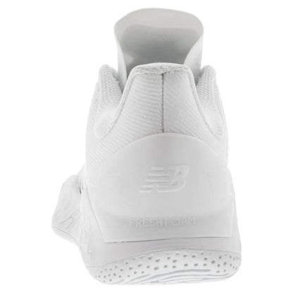 Men's Fresh Foam Lav V2 D Width Tennis Shoes White and Laser Blue