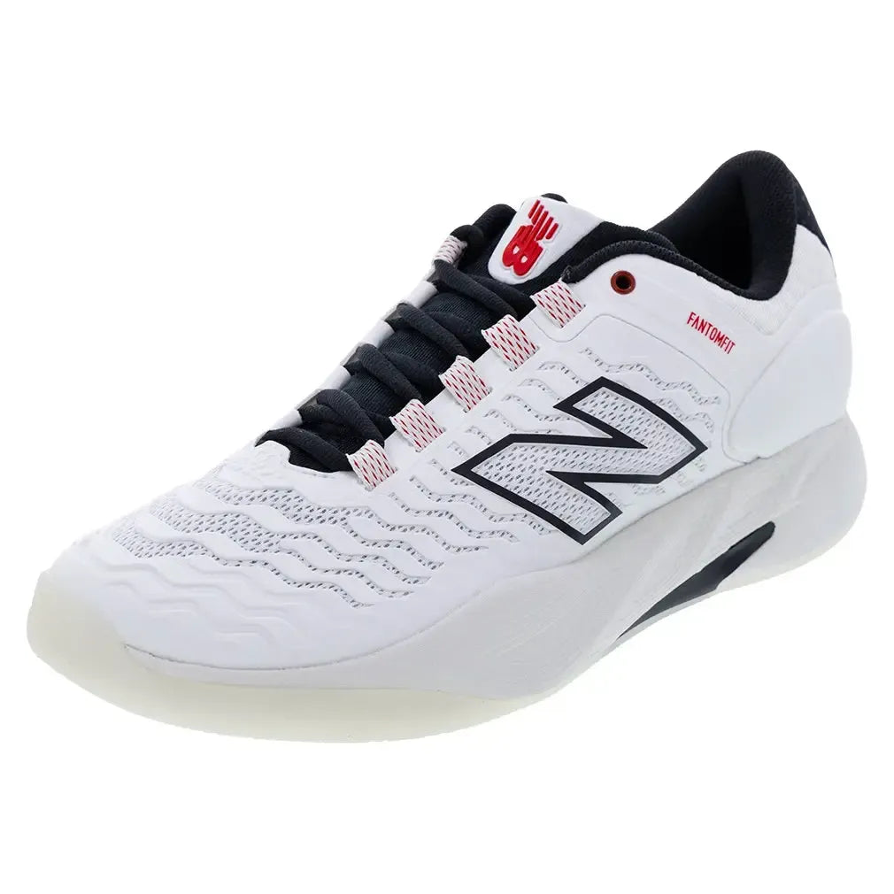 Men's Fresh Foam X CT-Rally v2 D Width Tennis Shoes White and Gum-Footwear-New Balance-MCHRALC2D-F25copy-Tennis Express