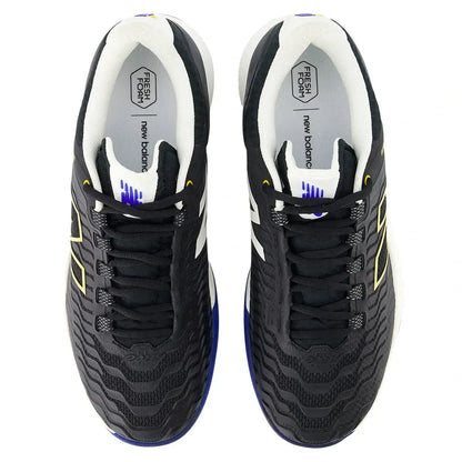 Men's Fresh Foam X CT-Rally v2 D Width Tennis Shoes Black and Apollo Gold