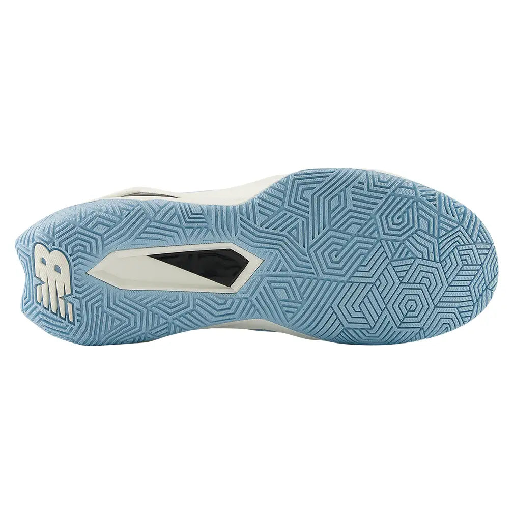 Men's Coco Delray D Width Tennis Shoes Glint Blue and Sea Salt