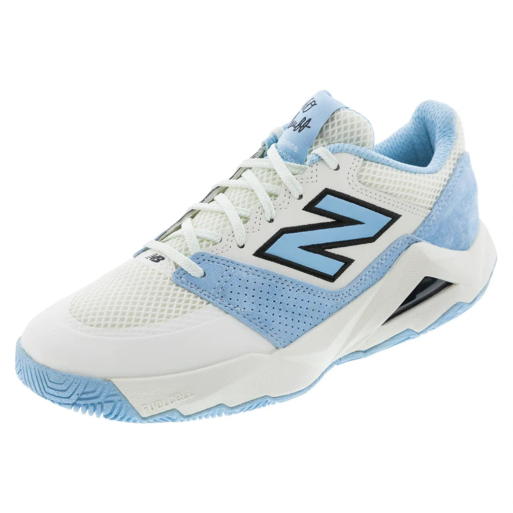 Men's Coco Delray D Width Tennis Shoes Glint Blue and Sea Salt-Footwear-New Balance-MCOD5DTDcopy-Tennis Express
