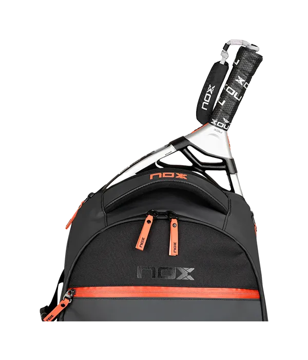 Backpack NOX Luxury Open Series Negro/Rojo