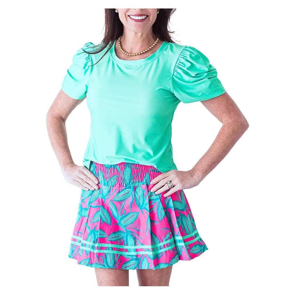 Women's Monroe Tennis Skort Flower