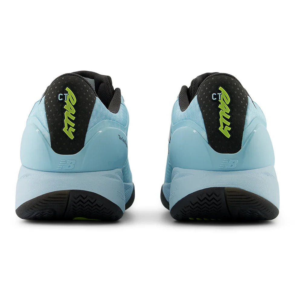 Men's Fresh Foam X CT-Rally v2 D Width Tennis Shoes Glint Blue and Black