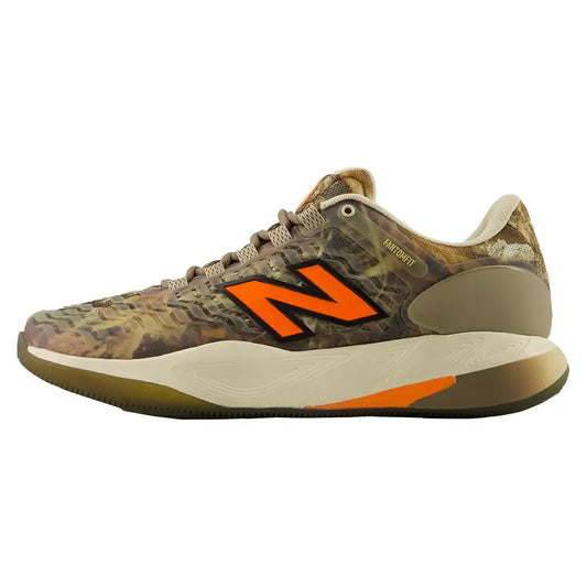 Men's Fresh Foam X CT-Rally v2 D Width Tennis Shoes Dark Camo and Wakame