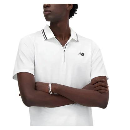 Men's Tournament Tennis Polo White