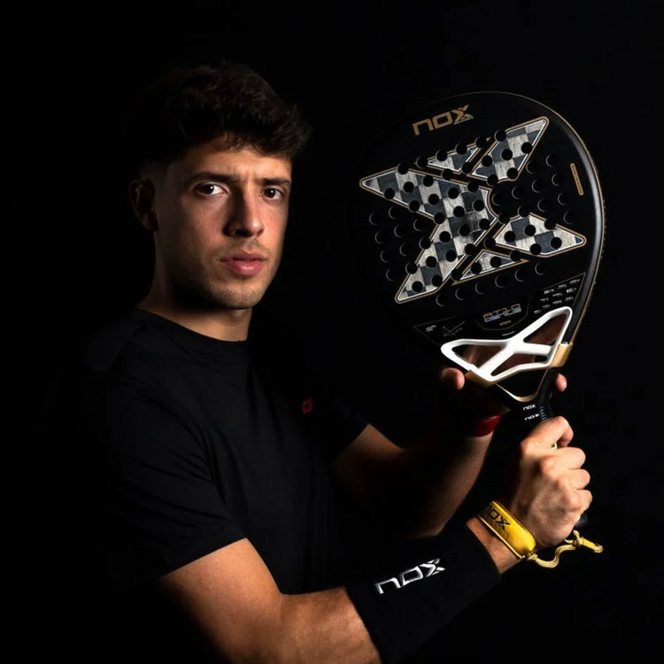 NOX AT10 GENIUS 18K Alum 2026 by AGUSTIN TAPIA Padel Racket Palas Nox