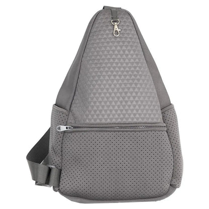 Women's Neoprene Pickleball Sling Bag Slate