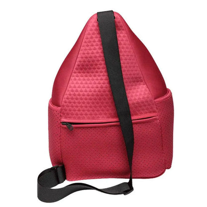 Women's Neoprene Pickleball Sling Bag Coral