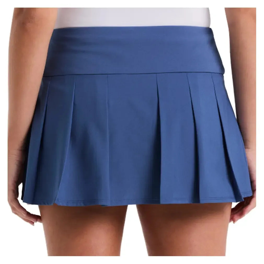 Women's 13 Inch Pleated Tennis Skort True Navy