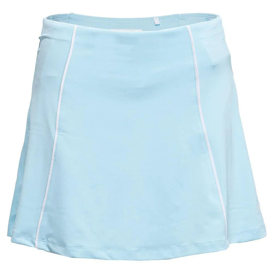 Women's Essentials Colorblock Flounce 15 Inch Tennis Skort Castaway-Apparel-Penguin-O1KBSF19-445S25-Tennis Express