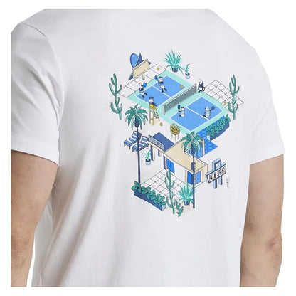 Men's Paddle DBL Graphic Tee Bright White