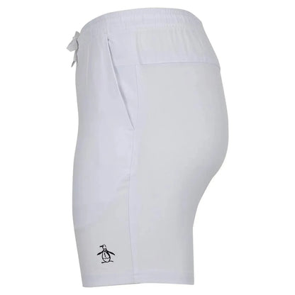 Men's Solid Performance 8 Inch Tennis Short Bright White