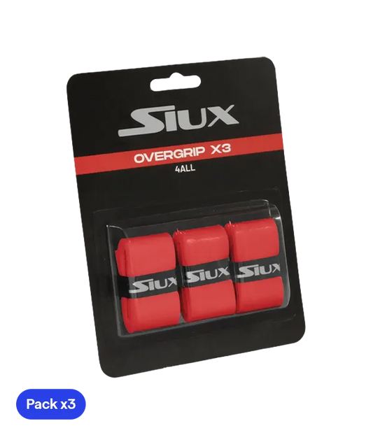 Overgrip Siux For All Rojo (Pack x3)