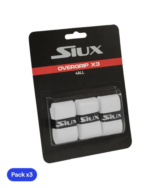 Overgrip Siux Pro Comfort White (Pack x3)