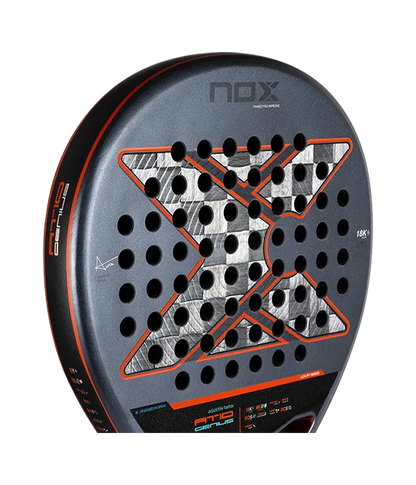 NOX AT10 Genius 18K Alum 2025 Agustín Tapia Padel Racket