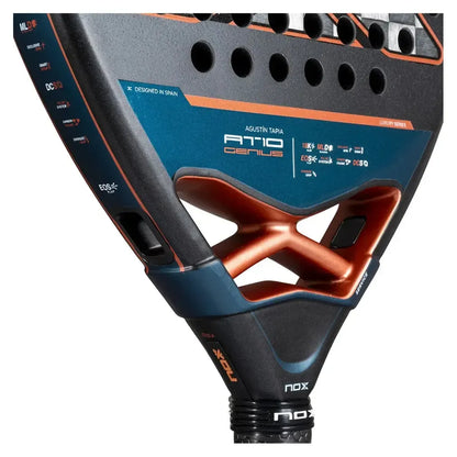 AT10 Genius Attack 18k Alum Padel Racquet