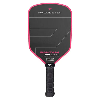 Bantam GTO-C 12.7mm Pickleball Paddle-Racquets-Paddletek-PBGTOR2S-Pink1-Tennis Express