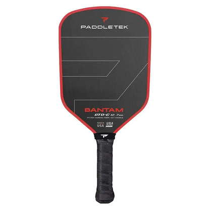 Bantam GTO-C 12.7mm Pickleball Paddle-Racquets-Paddletek-PBGTOR2S-Red-Tennis Express
