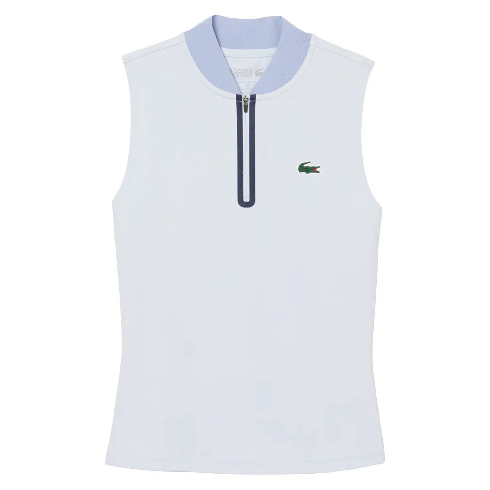 Women's Players Tennis Tank Top Phoenix Blue-Apparel-Lacoste-PF0202_J2G-Tennis Express