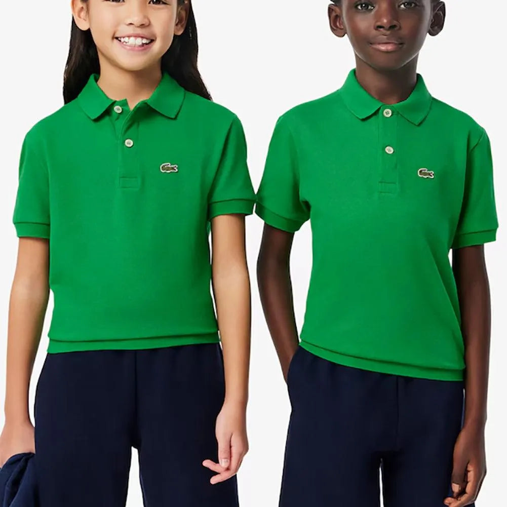 Boys' Regular Fit Petit Pique Tennis Polo