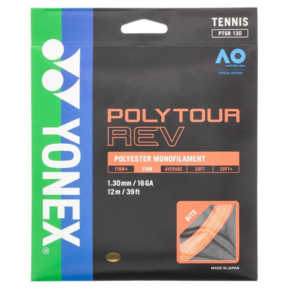 POLYTOUR REV Tennis String Bright Orange
