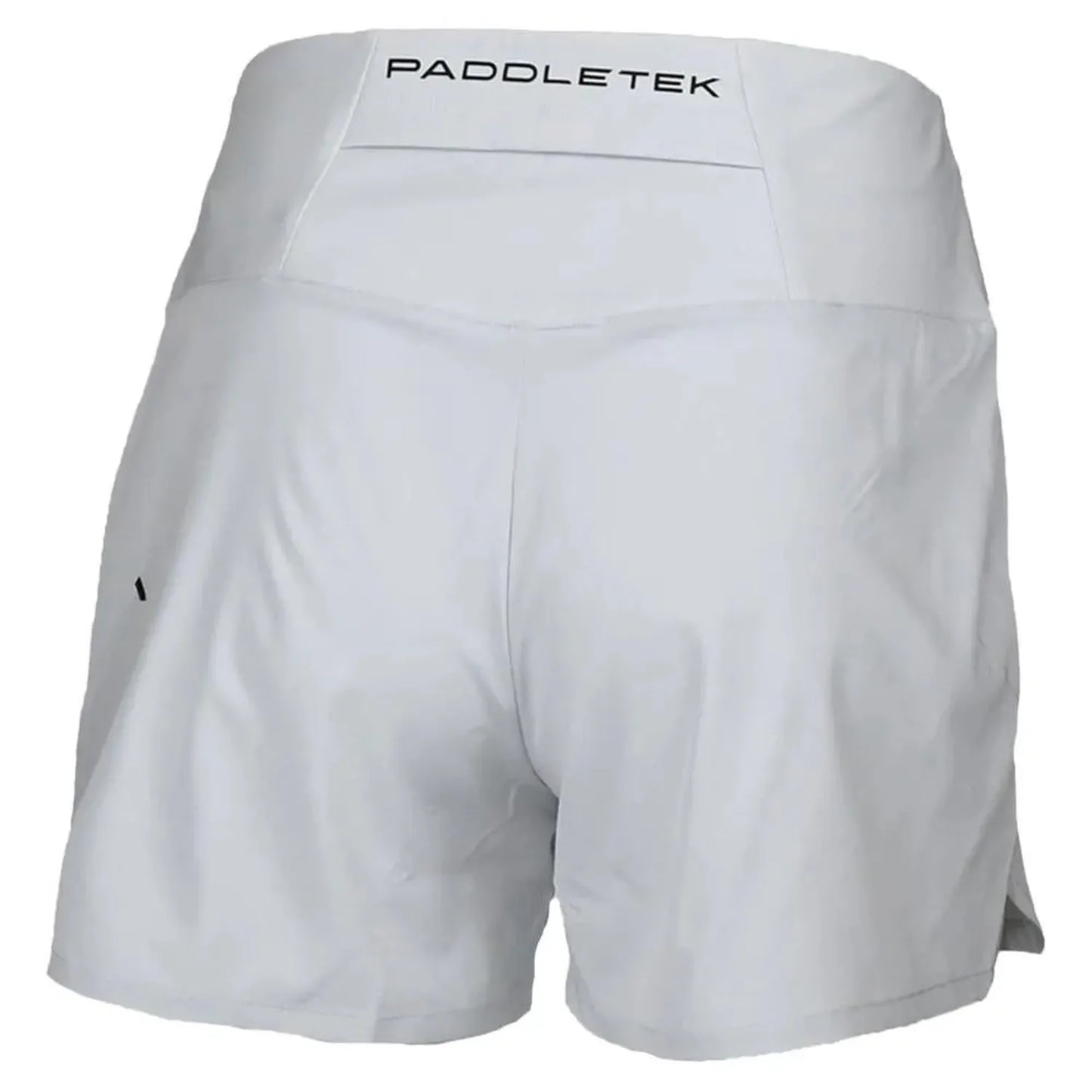Womens Base Level Performance Tennis Short Glacier Gray-Apparel-Paddletek-PTW01-GU24-2-Tennis Express
