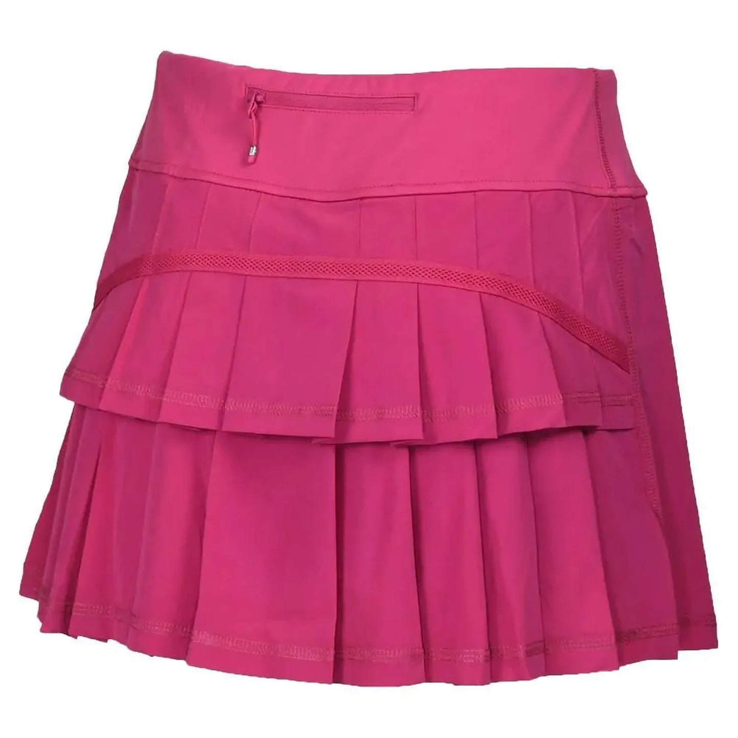 Womens Performance Tennis Skort Fuchsia-Apparel-Paddletek-PTW03-FU24-2-Tennis Express
