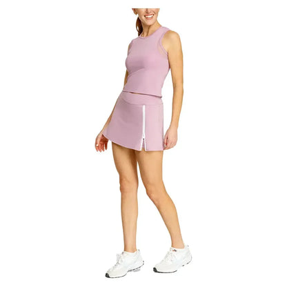 Women's Yana Cropped Pickleball Tank with Bra