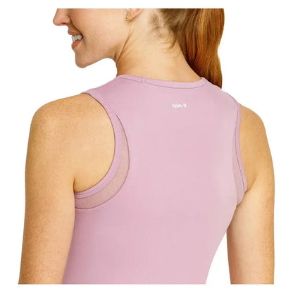 Women's Yana Cropped Pickleball Tank with Bra