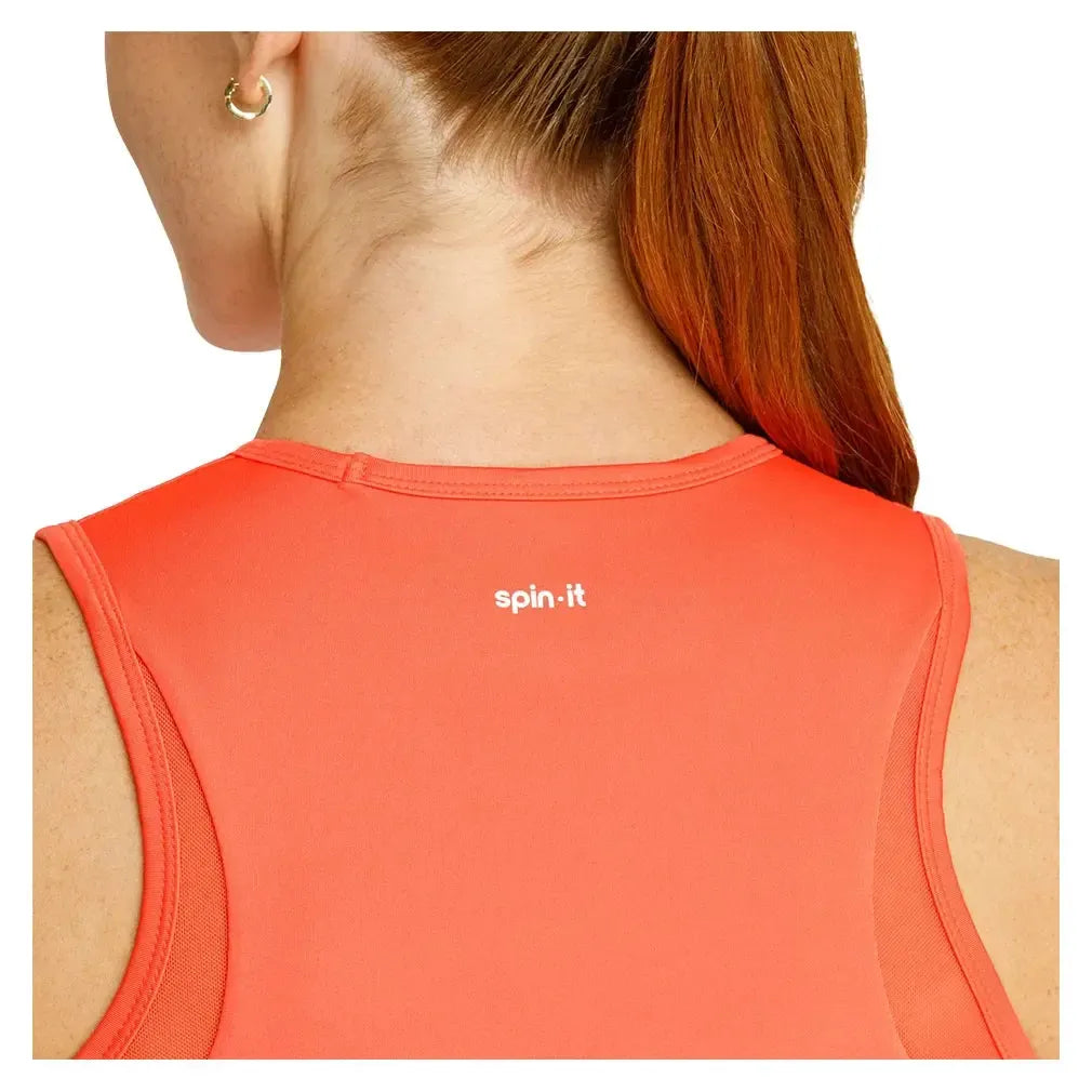 Women's Yana Cropped Pickleball Tank with Bra
