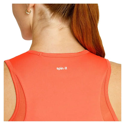 Women's Yana Cropped Pickleball Tank with Bra