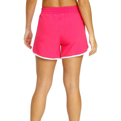 Women's Heath Tennis Shorts with Briefs Vivid Pink