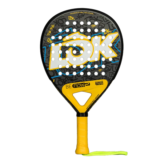LOK Be Flow Gen 2 Yellow/Blue 2026 Padel Racket