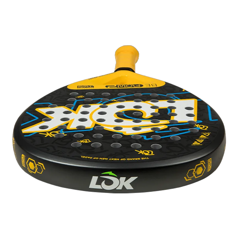 LOK Be Flow Gen 2 Yellow/Blue 2026 Padel Racket