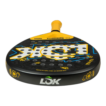 LOK Be Flow Gen 2 Yellow/Blue 2026 Padel Racket