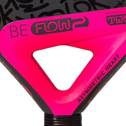 LOK Be Flow Gen 2 Pink/Green 2026 Padel Racket