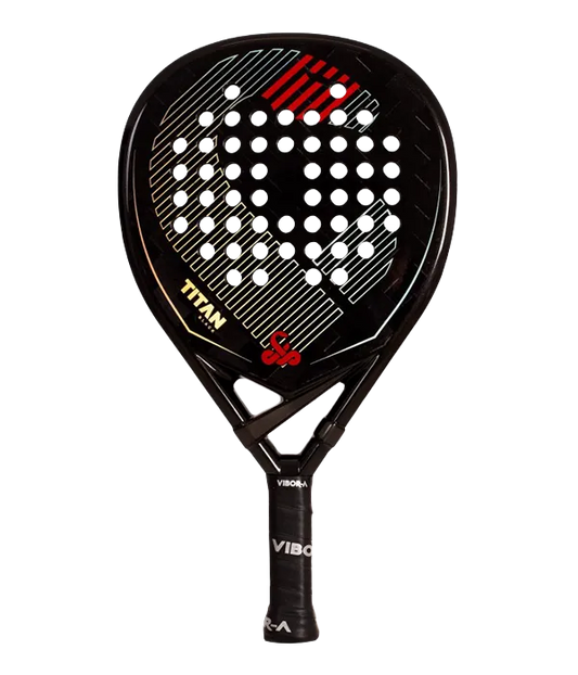 VIBOR-A Titan 15K Black Twill 2026 Padel Racket